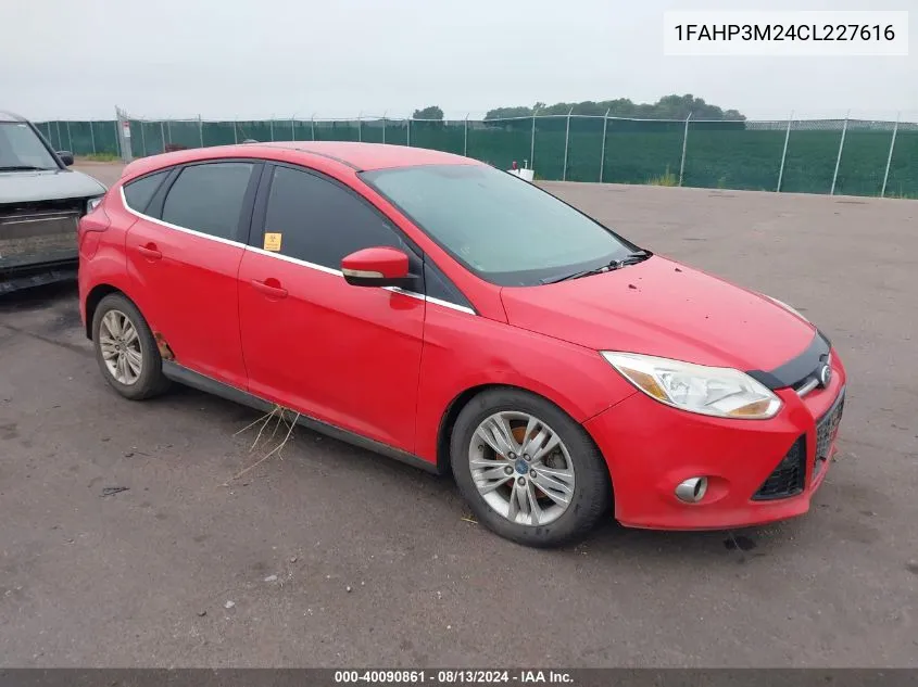 2012 Ford Focus Sel VIN: 1FAHP3M24CL227616 Lot: 40090861