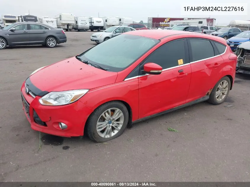 2012 Ford Focus Sel VIN: 1FAHP3M24CL227616 Lot: 40090861