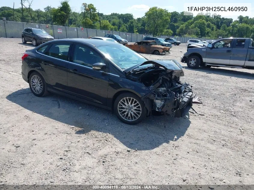 1FAHP3H25CL460950 2012 Ford Focus Sel