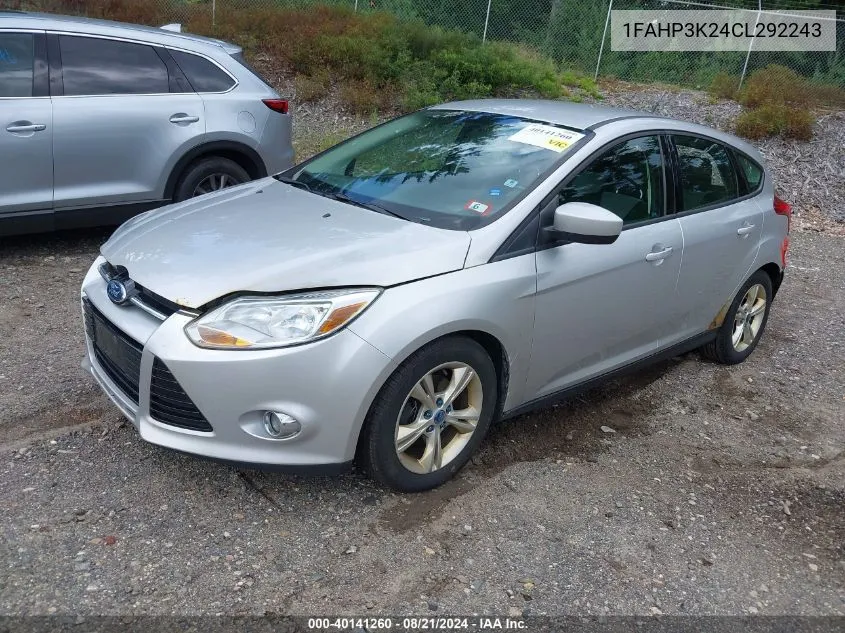 1FAHP3K24CL292243 2012 Ford Focus Se