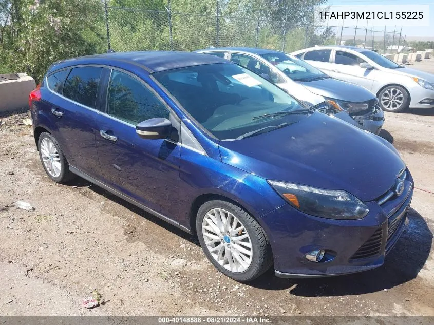 1FAHP3M21CL155225 2012 Ford Focus Sel