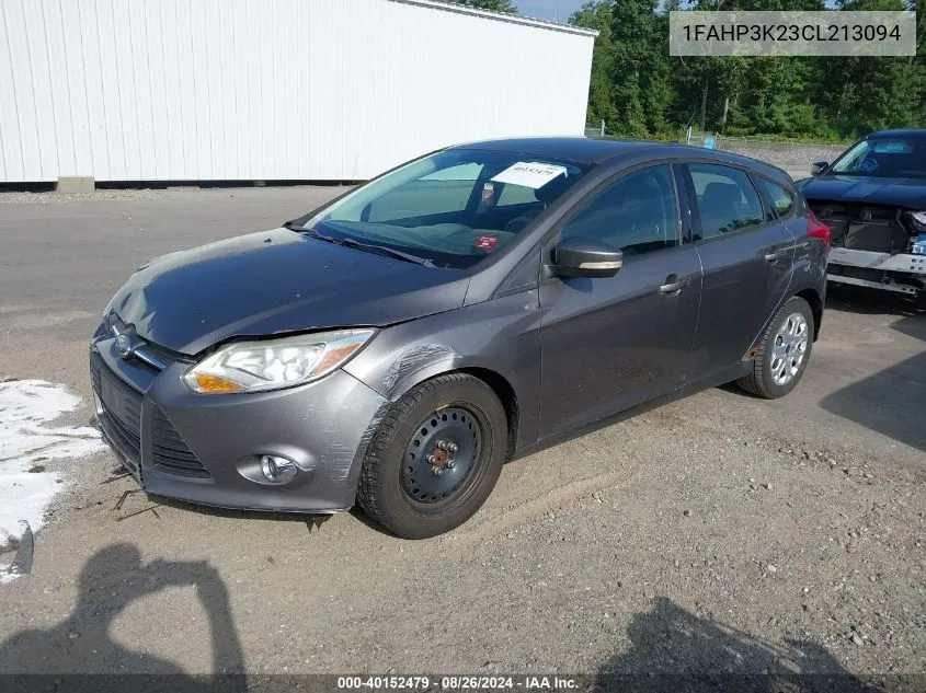 1FAHP3K23CL213094 2012 Ford Focus Se