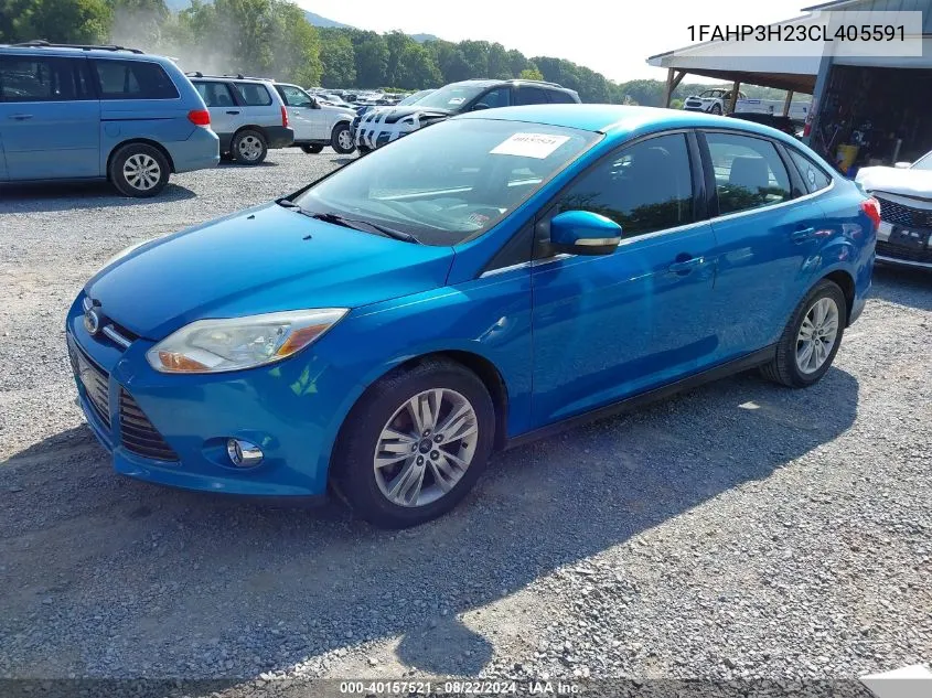 1FAHP3H23CL405591 2012 Ford Focus Sel