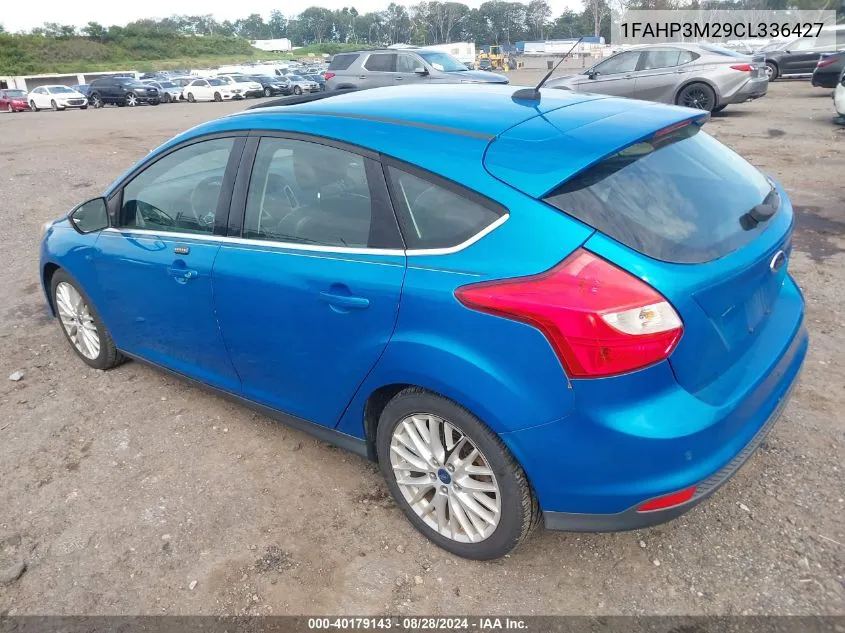 1FAHP3M29CL336427 2012 Ford Focus Sel