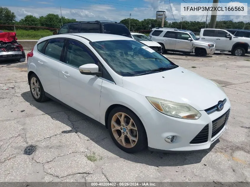 2012 Ford Focus Sel VIN: 1FAHP3M2XCL166563 Lot: 40208402