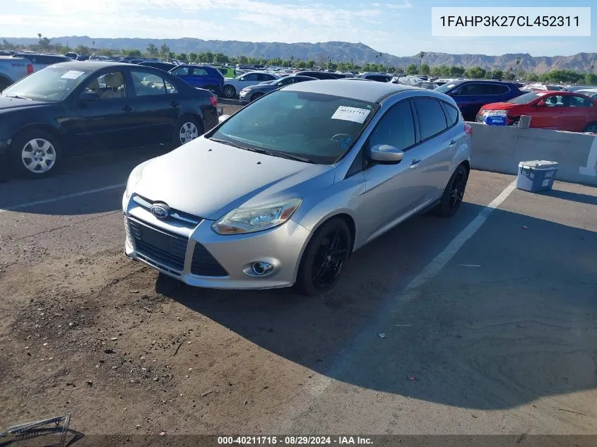 1FAHP3K27CL452311 2012 Ford Focus Se