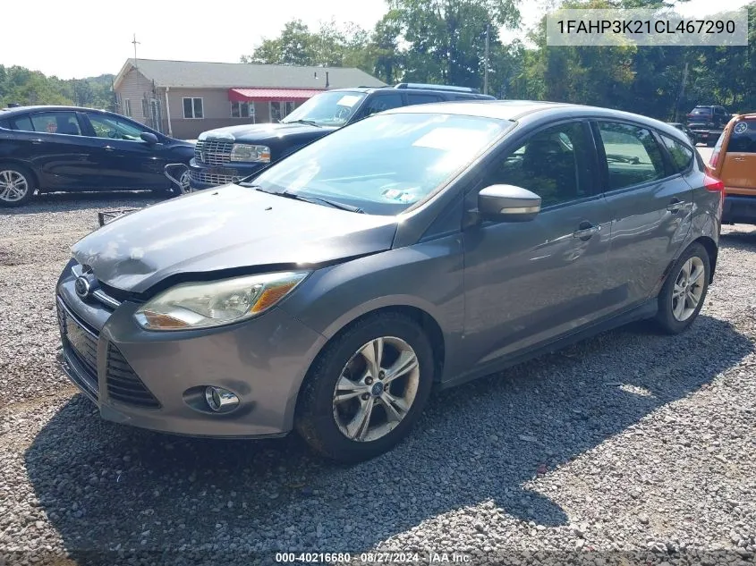 1FAHP3K21CL467290 2012 Ford Focus Se