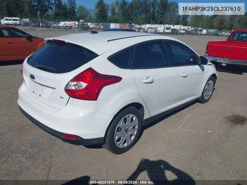 1FAHP3K25CL237610 2012 Ford Focus Se