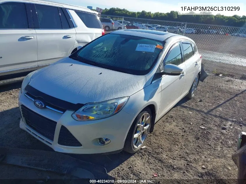 1FAHP3M26CL310299 2012 Ford Focus Sel