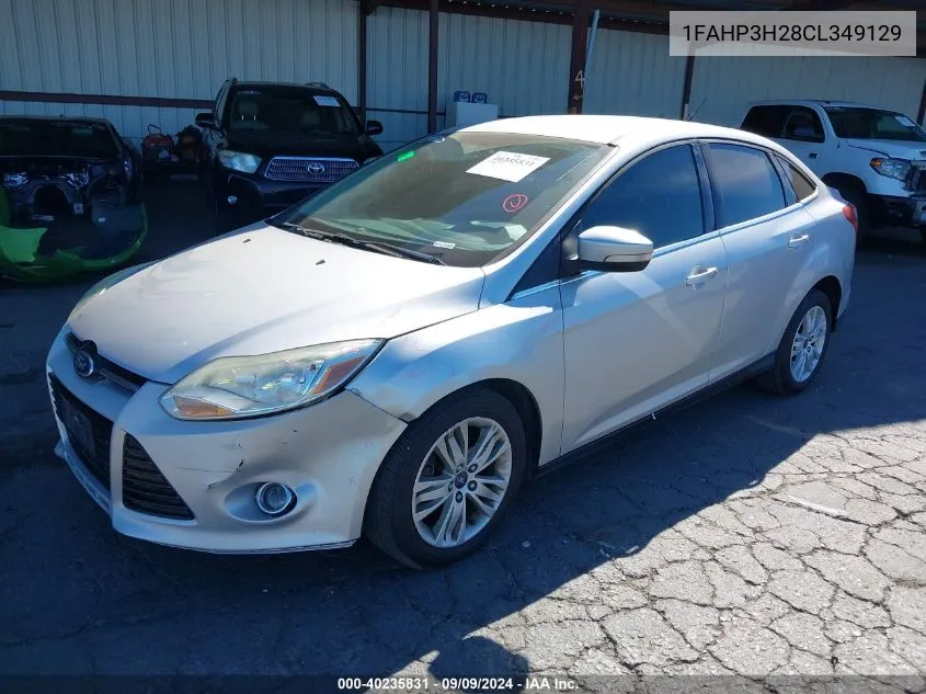 2012 Ford Focus Sel VIN: 1FAHP3H28CL349129 Lot: 40235831