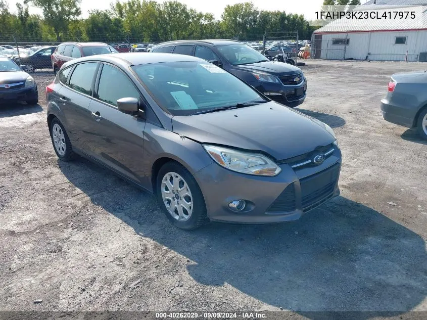 1FAHP3K23CL417975 2012 Ford Focus Se