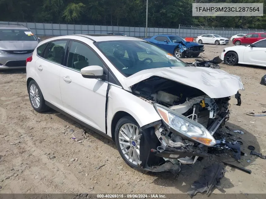 1FAHP3M23CL287564 2012 Ford Focus Sel