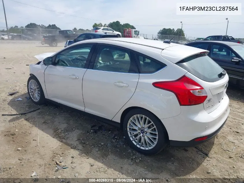 1FAHP3M23CL287564 2012 Ford Focus Sel