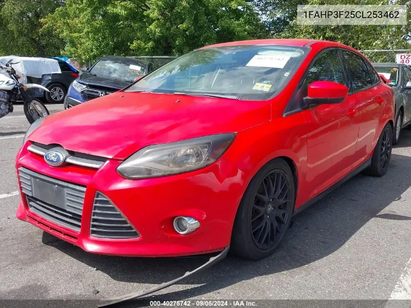 2012 Ford Focus Se VIN: 1FAHP3F25CL253462 Lot: 40275742