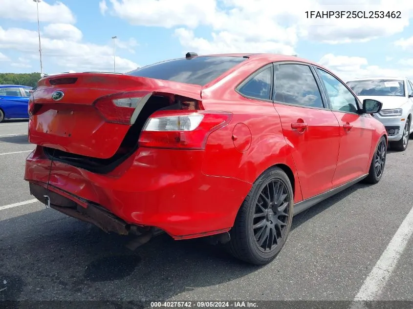 2012 Ford Focus Se VIN: 1FAHP3F25CL253462 Lot: 40275742