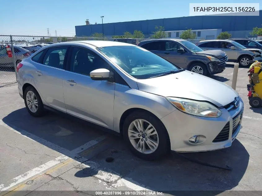 2012 Ford Focus Sel VIN: 1FAHP3H25CL156226 Lot: 40287896