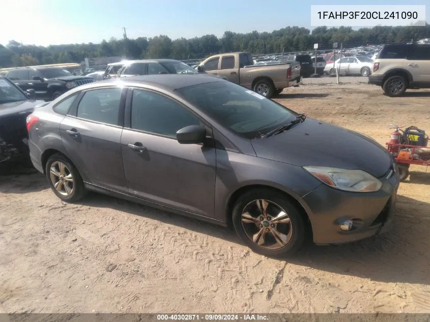 1FAHP3F20CL241090 2012 Ford Focus Se