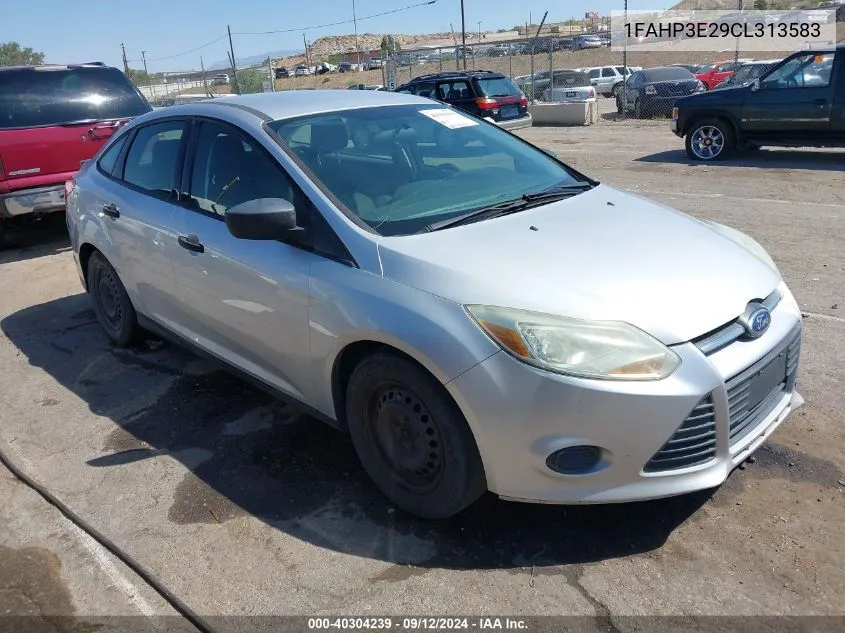 2012 Ford Focus S VIN: 1FAHP3E29CL313583 Lot: 40304239