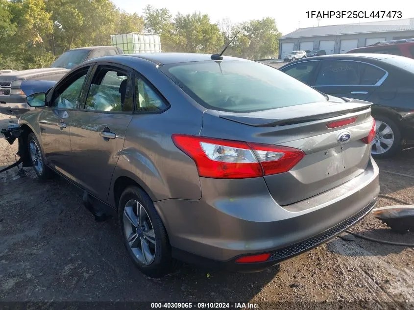 1FAHP3F25CL447473 2012 Ford Focus Se