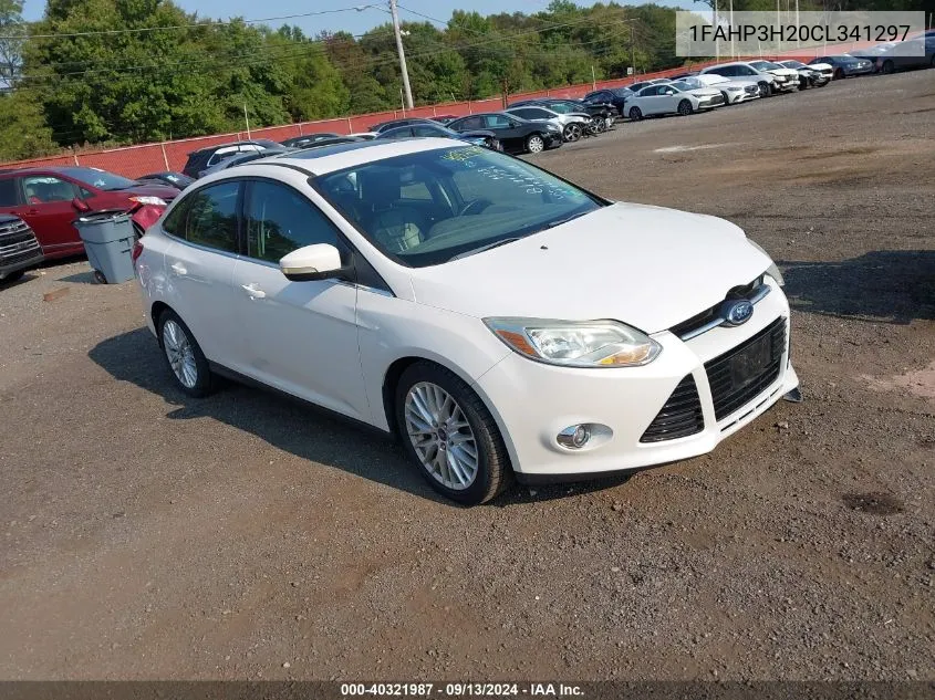 2012 Ford Focus Sel VIN: 1FAHP3H20CL341297 Lot: 40321987