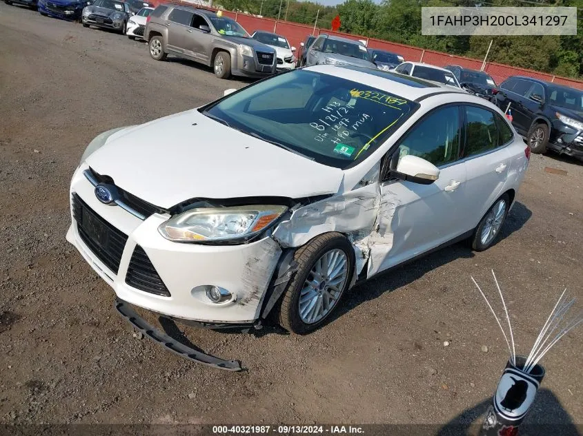 2012 Ford Focus Sel VIN: 1FAHP3H20CL341297 Lot: 40321987