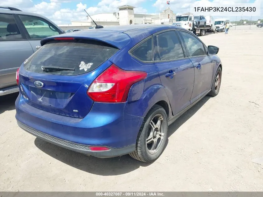 1FAHP3K24CL235430 2012 Ford Focus Se