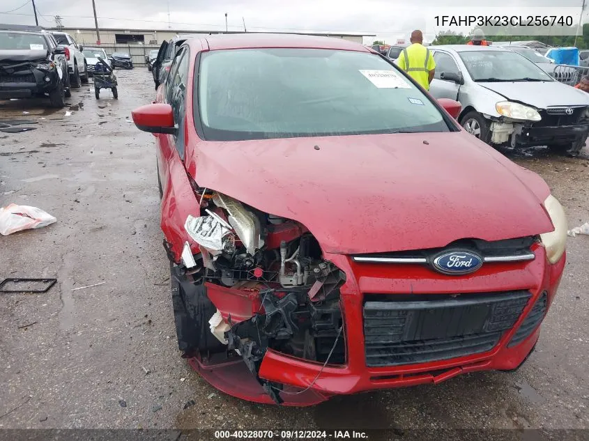 1FAHP3K23CL256740 2012 Ford Focus Se