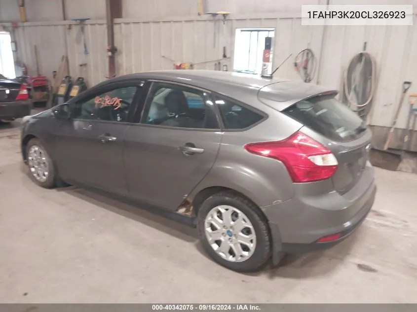 1FAHP3K20CL326923 2012 Ford Focus Se