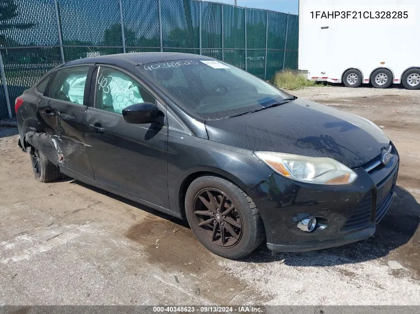 2012 Ford Focus Se VIN: 1FAHP3F21CL328285 Lot: 40348623