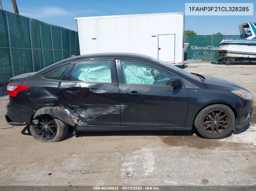 1FAHP3F21CL328285 2012 Ford Focus Se