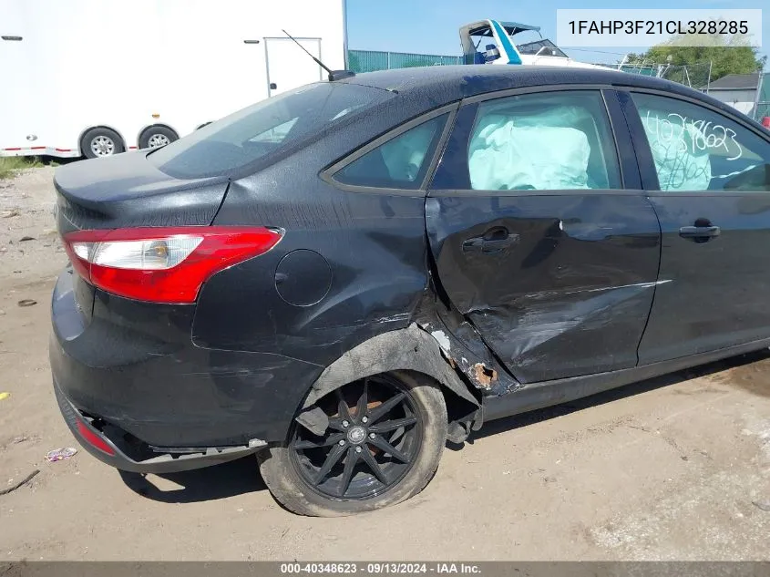 1FAHP3F21CL328285 2012 Ford Focus Se