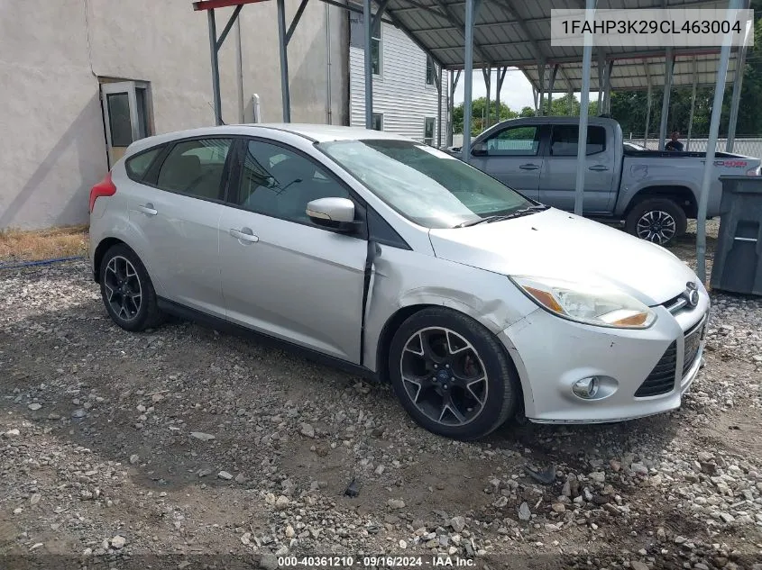 2012 Ford Focus Se VIN: 1FAHP3K29CL463004 Lot: 40361210