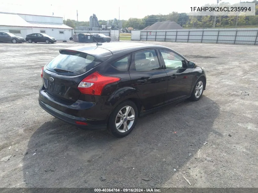 1FAHP3K26CL235994 2012 Ford Focus Se