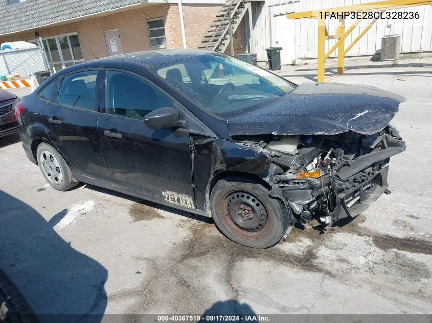 2012 Ford Focus S VIN: 1FAHP3E28CL328236 Lot: 40367519