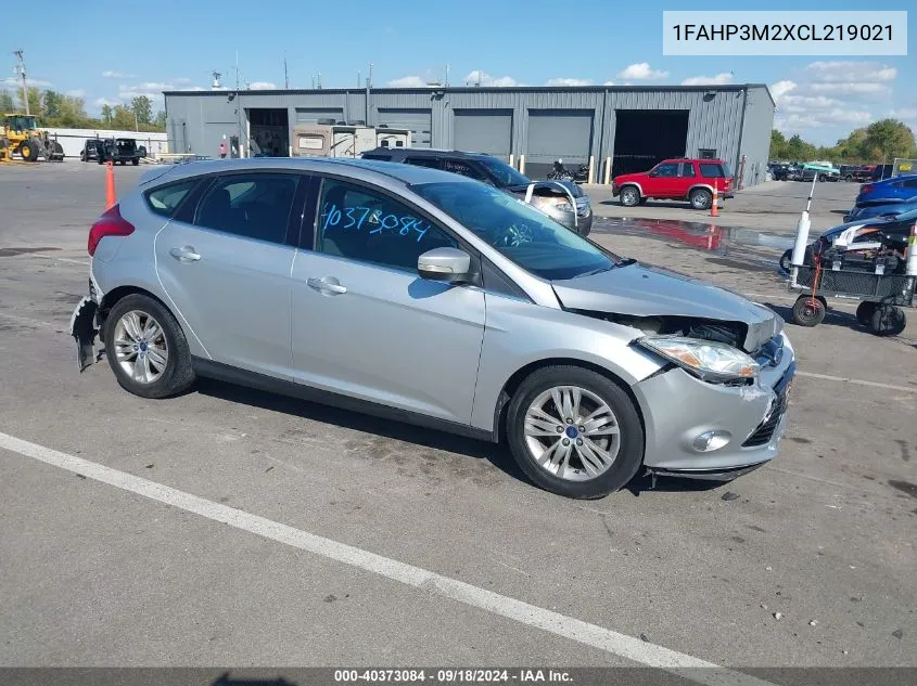 2012 Ford Focus Sel VIN: 1FAHP3M2XCL219021 Lot: 40373084