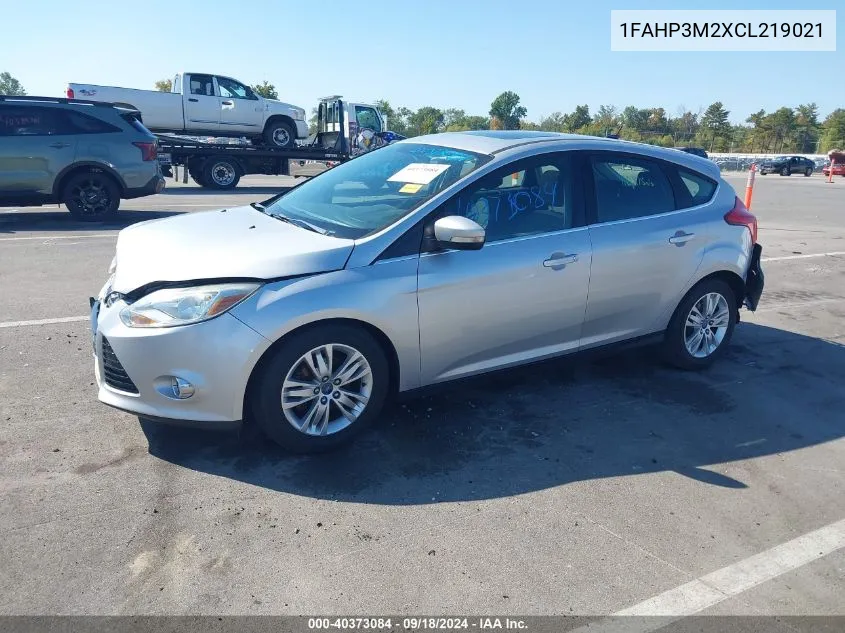 2012 Ford Focus Sel VIN: 1FAHP3M2XCL219021 Lot: 40373084