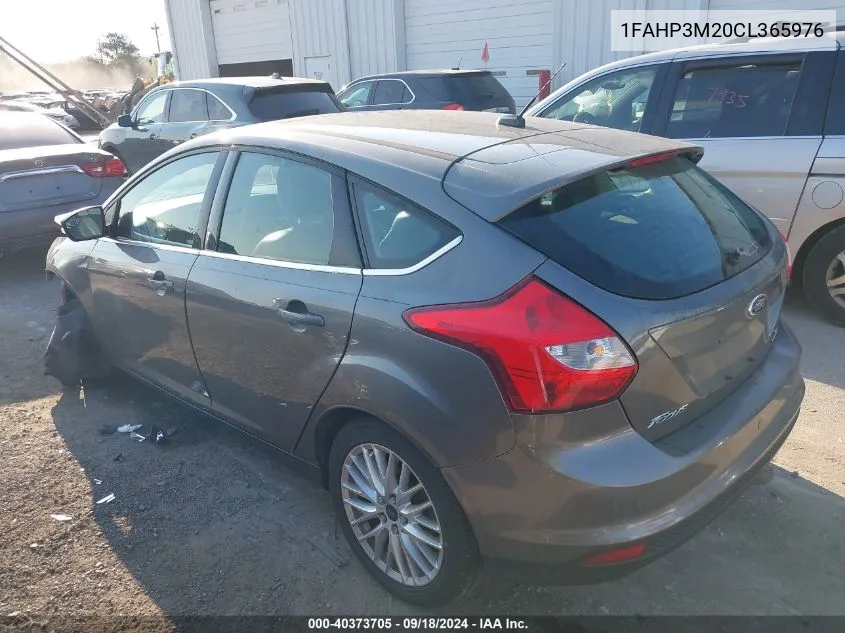 1FAHP3M20CL365976 2012 Ford Focus Sel