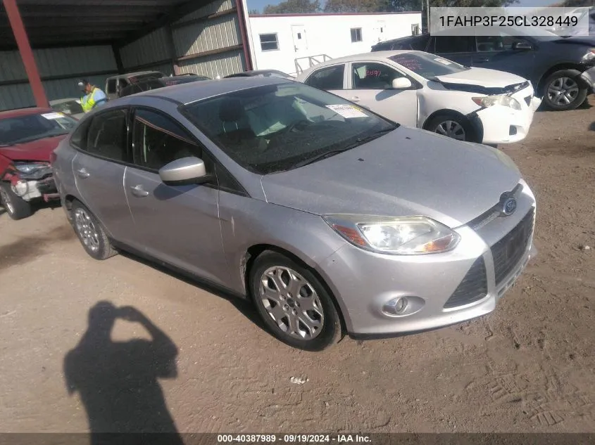 2012 Ford Focus Se VIN: 1FAHP3F25CL328449 Lot: 40387989