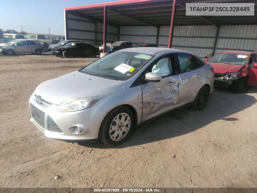 2012 Ford Focus Se VIN: 1FAHP3F25CL328449 Lot: 40387989