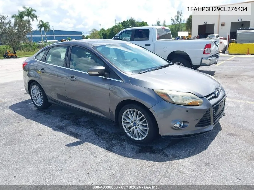 2012 Ford Focus Sel VIN: 1FAHP3H29CL276434 Lot: 40390863