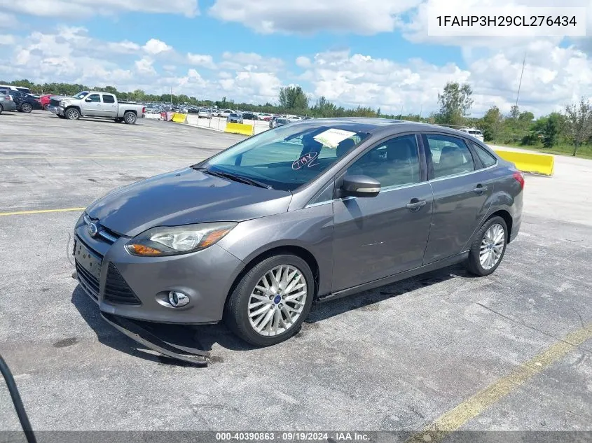 2012 Ford Focus Sel VIN: 1FAHP3H29CL276434 Lot: 40390863