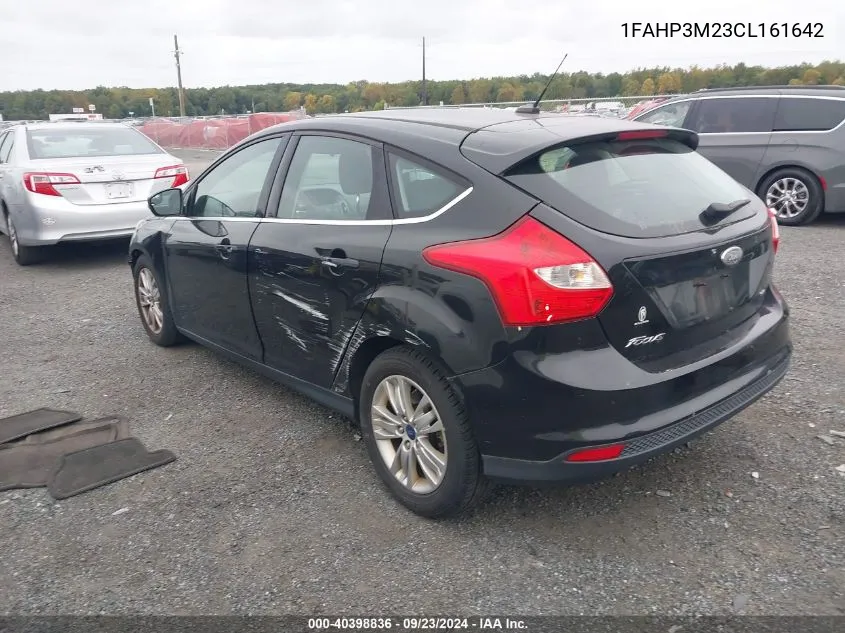 2012 Ford Focus Sel VIN: 1FAHP3M23CL161642 Lot: 40398836