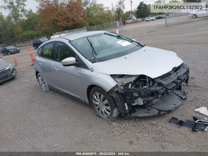 2012 Ford Focus Se VIN: 1FAHP3K26CL132302 Lot: 40408974