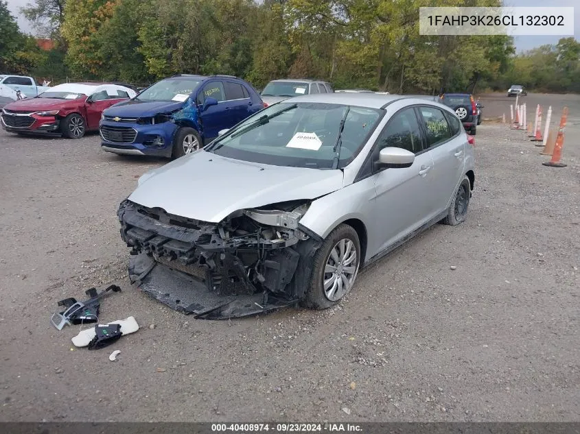 2012 Ford Focus Se VIN: 1FAHP3K26CL132302 Lot: 40408974