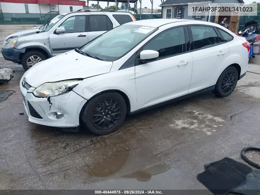 2012 Ford Focus Se VIN: 1FAHP3F23CL341023 Lot: 40444975