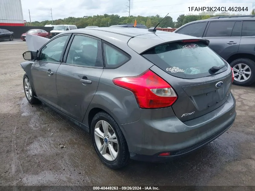 2012 Ford Focus Se VIN: 1FAHP3K24CL462844 Lot: 40449263