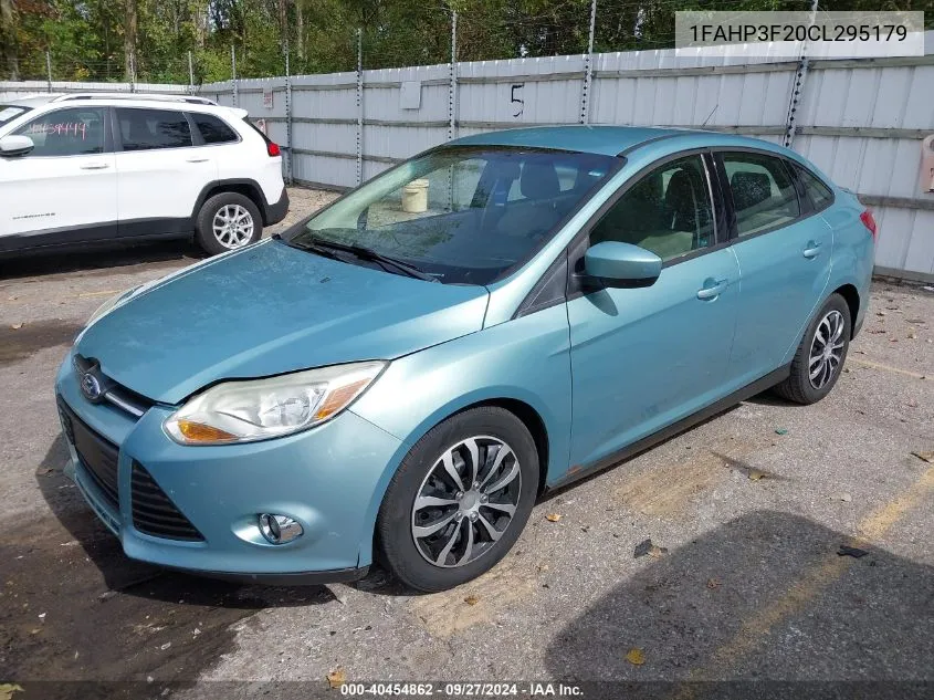 2012 Ford Focus Se VIN: 1FAHP3F20CL295179 Lot: 40454862