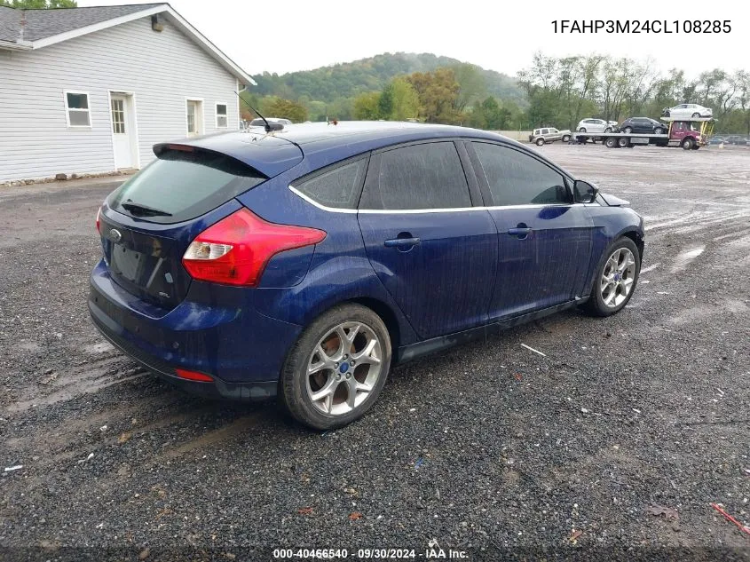 2012 Ford Focus Sel VIN: 1FAHP3M24CL108285 Lot: 40466540