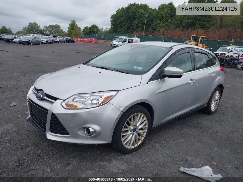 2012 Ford Focus Sel VIN: 1FAHP3M23CL224125 Lot: 40500916