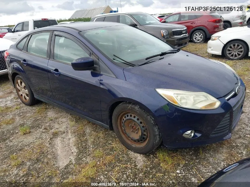 2012 Ford Focus Se VIN: 1FAHP3F25CL126128 Lot: 40523679